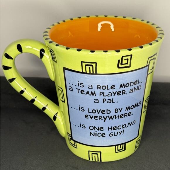 Our Name is Mud MR. WONDERFUL Ceramic Coffee Mug Lorrie Veasey - Picture 3 of 4